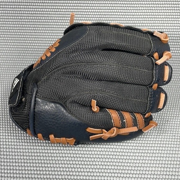 Adidas 9.5” Youth Baseball Glove Easy Close Model TS9500 Black Brown Left LHT - Picture 4 of 8